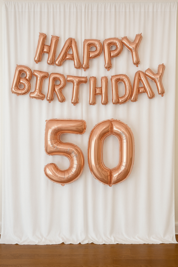 foil balloon numbers (customizable) - Image 3