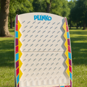 Jumbo Plinko game board for parties and events.