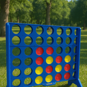Jumbo Connect 4 game set for parties and events.