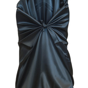 Black chair cover rentals – elegant cover for chair at weddings and events.