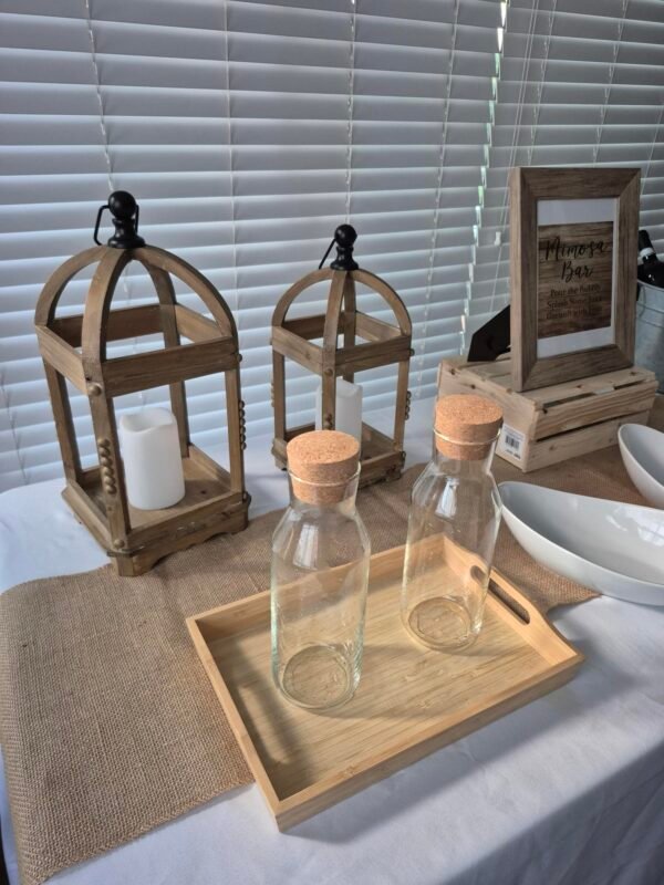Rustic Elegance Mimosa Bar Table - Image 2